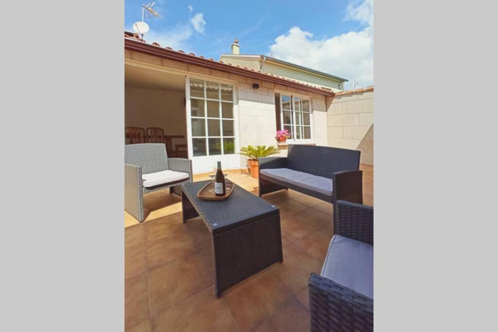 Vila Casa Amplia Frente A La Playa Cambados Exteriér fotografie