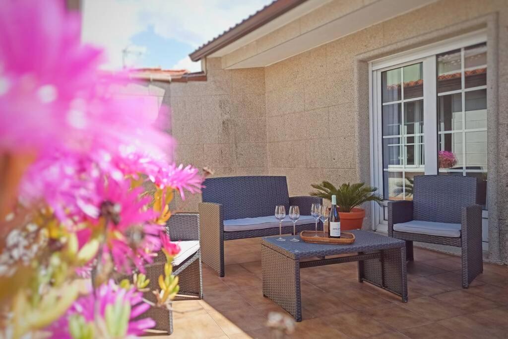 Vila Casa Amplia Frente A La Playa Cambados Exteriér fotografie